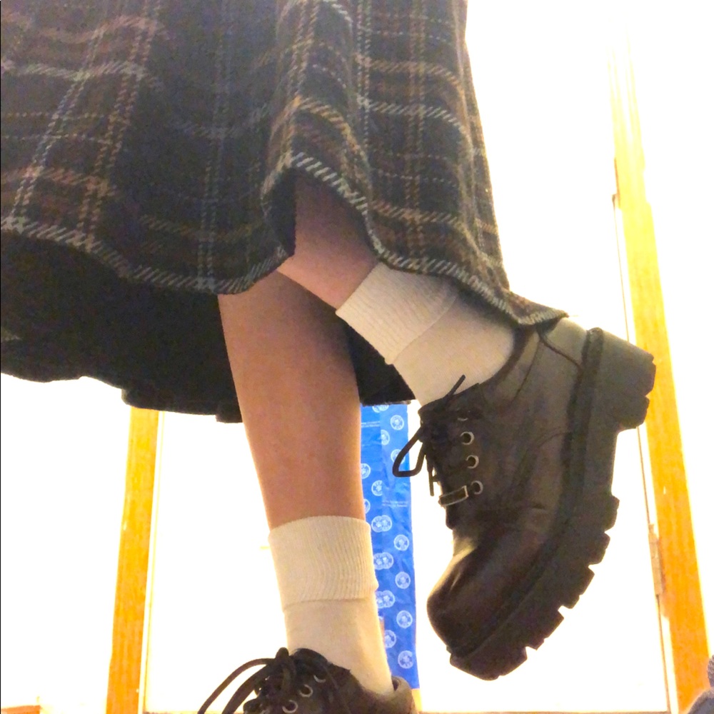 90s inspired MUDD platform Sneakers